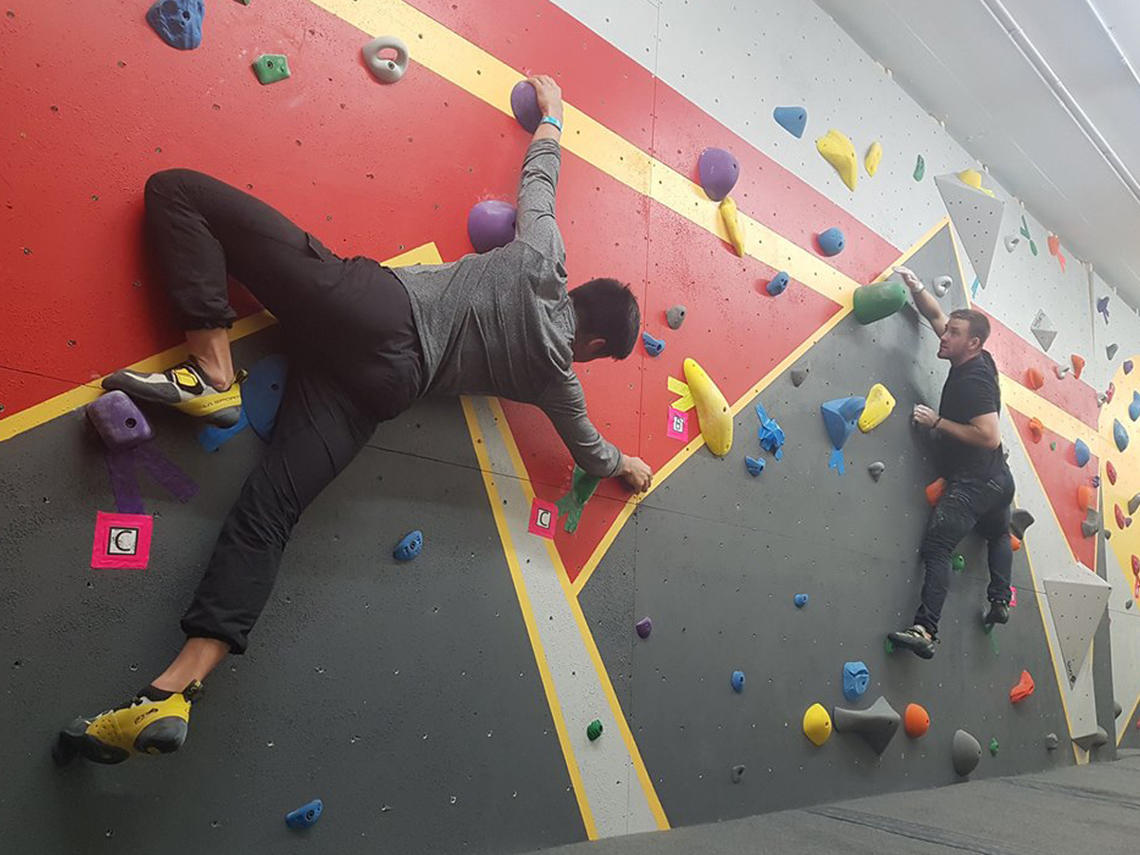 Climbing/Bouldering Outdoor Centre University of Calgary