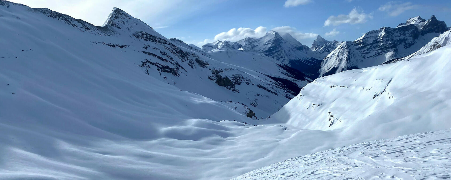 snowy valley