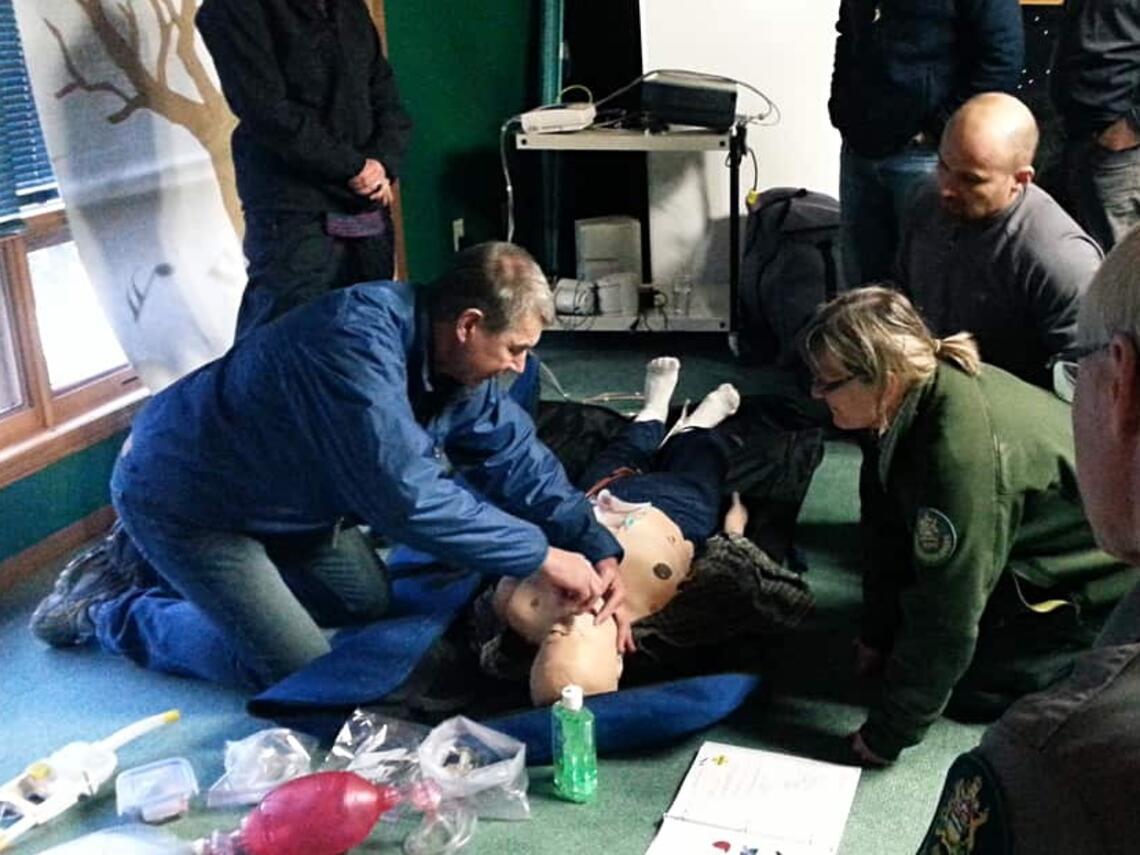 first aid class