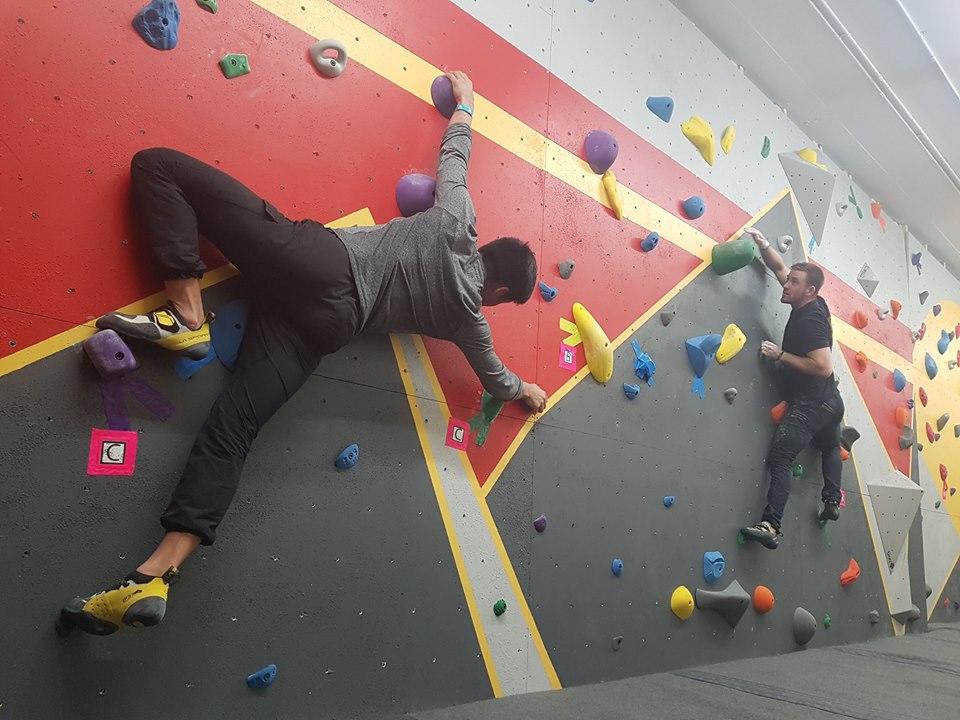 Bouldering Wall Outdoor Centre University of Calgary