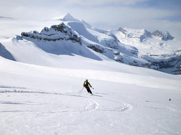 skiing