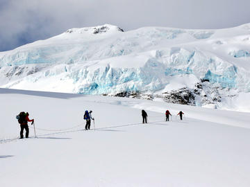 skiing