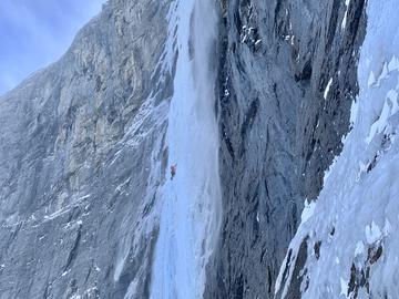 Ice climbing