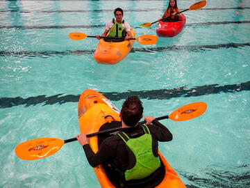 Pool kayaking