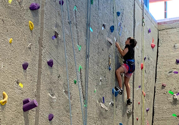 climbing wall