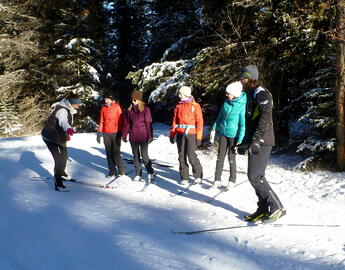 ski lesson