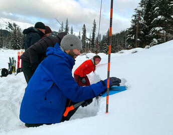 students practice compression tests